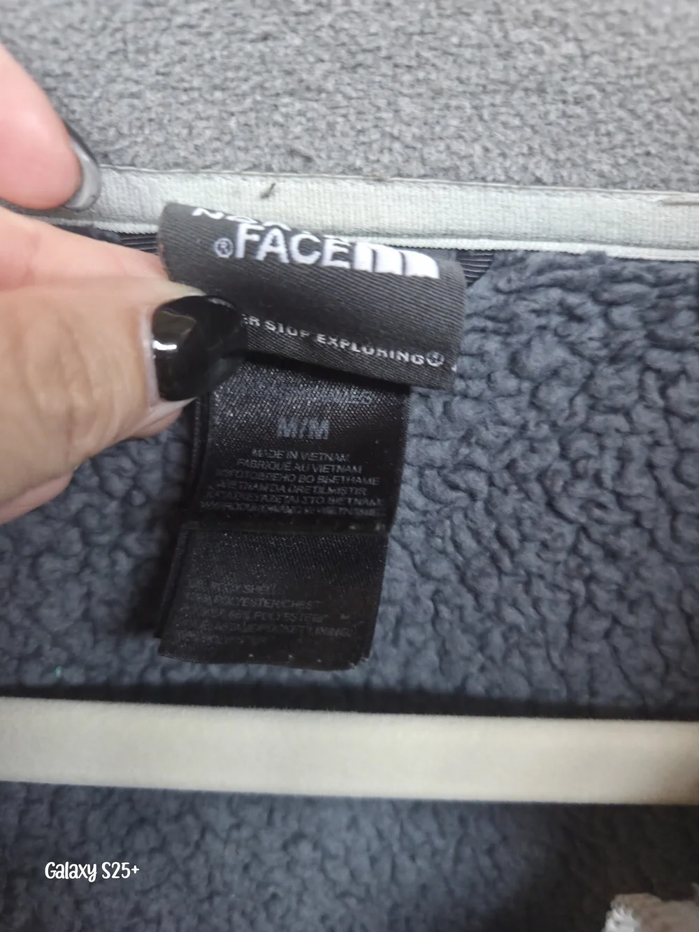 The North Face Men's Taupe/Gray Full‑Zip Fleece Jacket